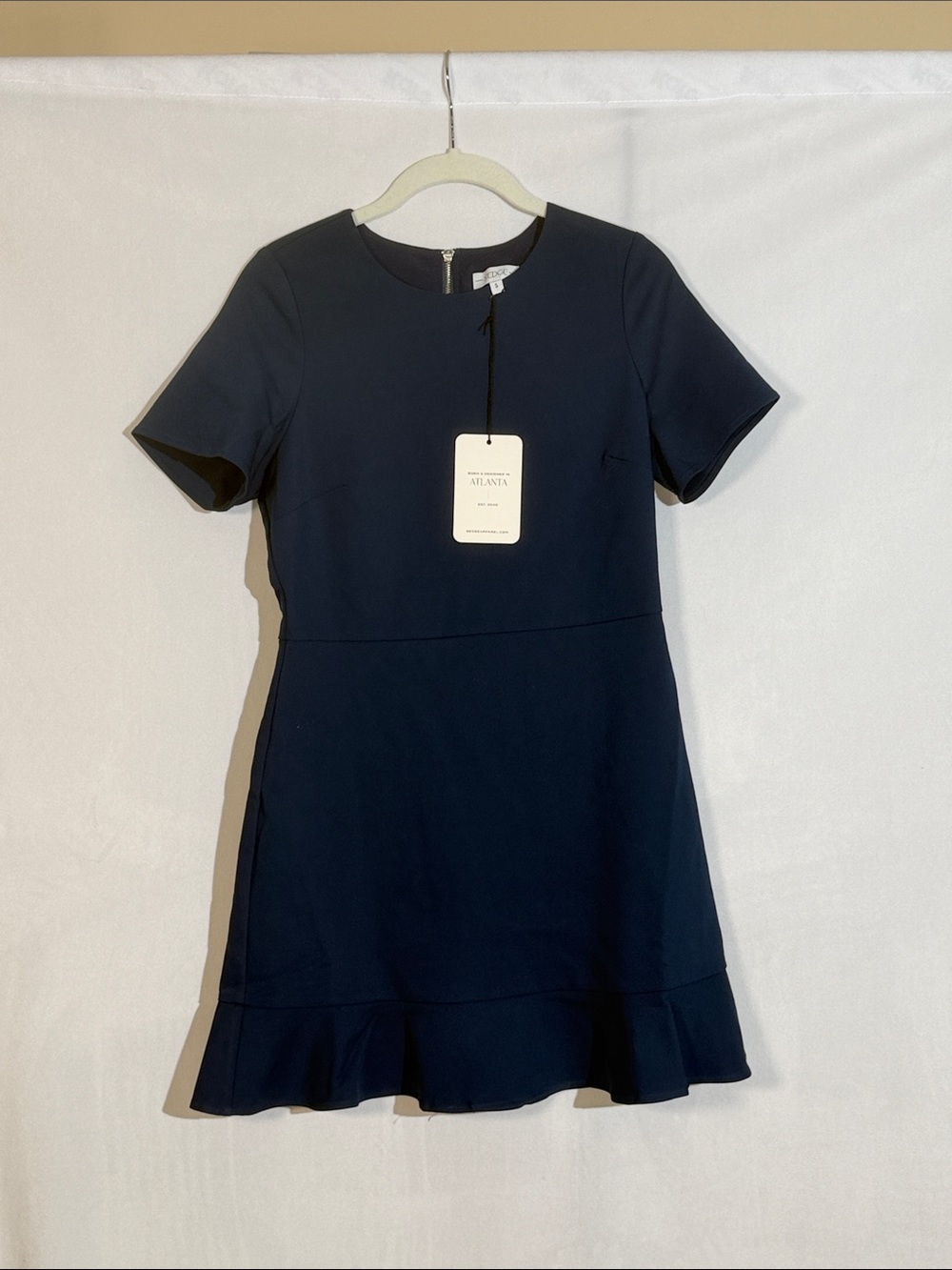SEDGE Dress NWT Size S Navy Blue